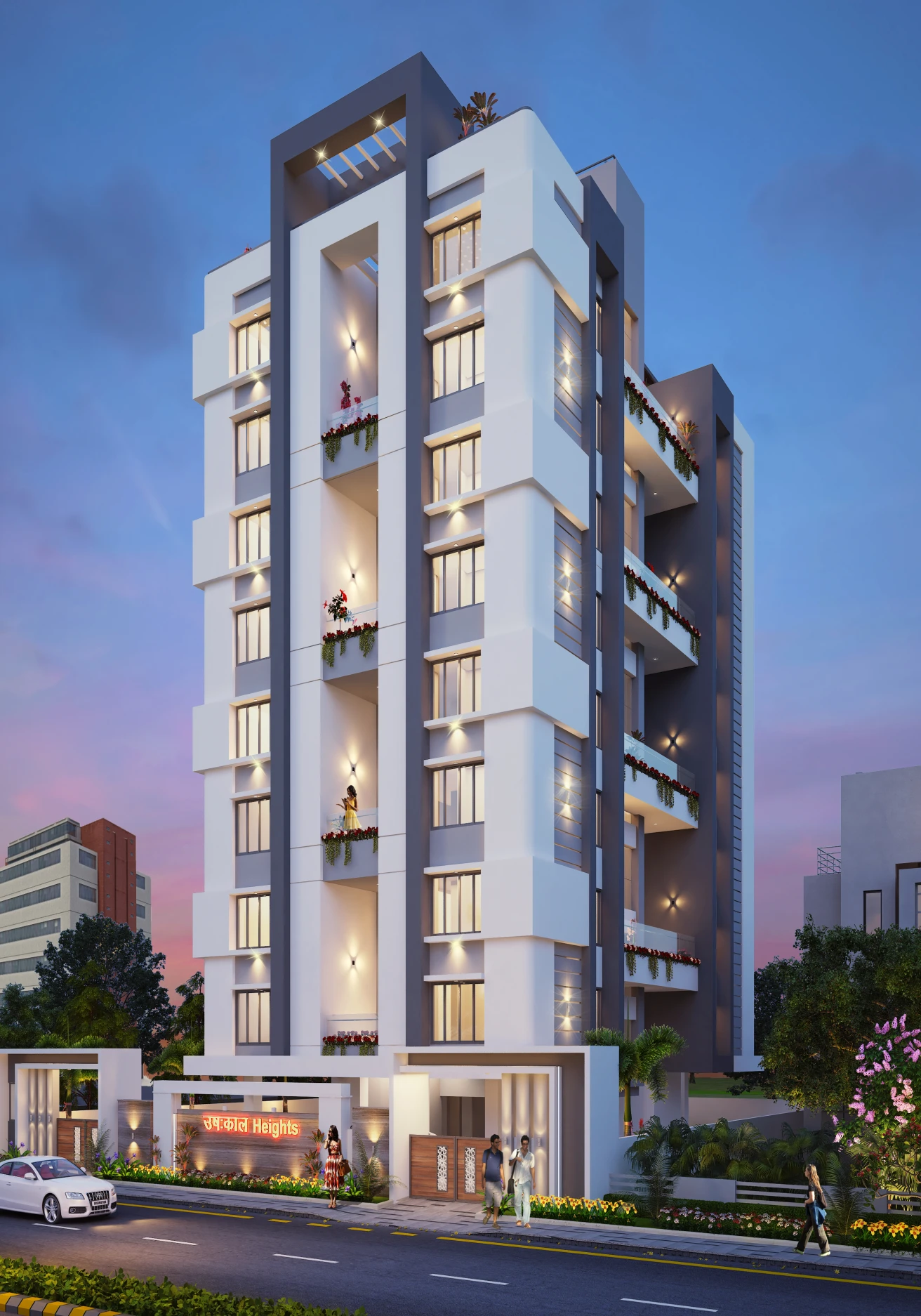 Ush:Kaal - Heights — residential project by Swapnashilp Developers