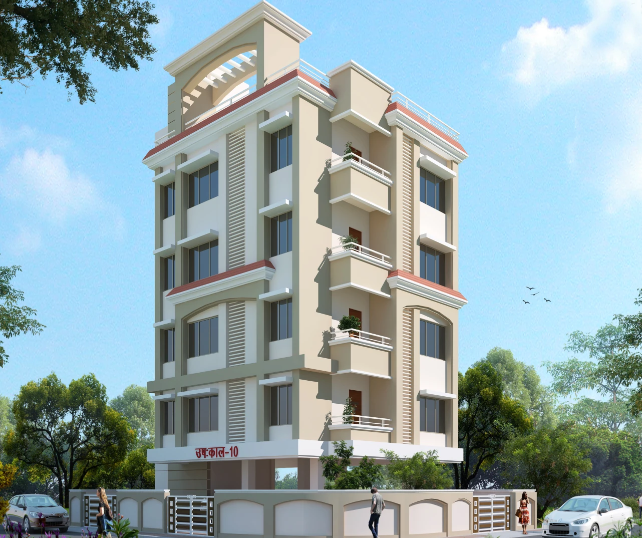 Ush:kaal Series 10 — residential project by Swapnashilp Developers