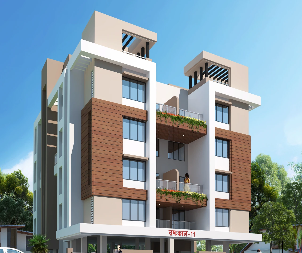 Ush:kaal Series 11 — residential project by Swapnashilp Developers