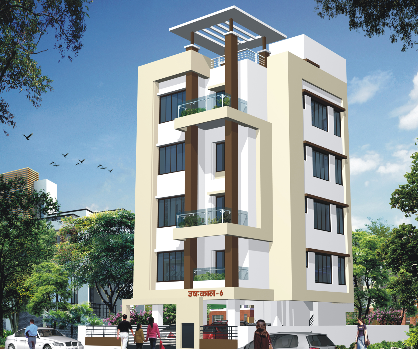 Ush:kaal Series 6 — residential project by Swapnashilp Developers